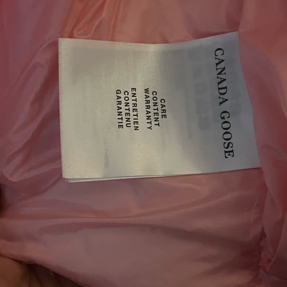 Ganda goose jacket fo gril size 12 pink - Picture 9 of 9